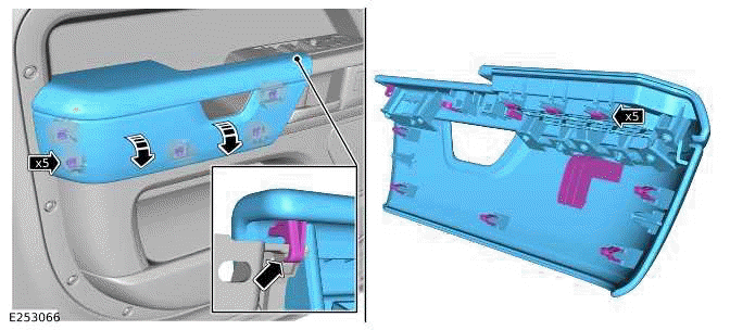 Front Door Trim Panel